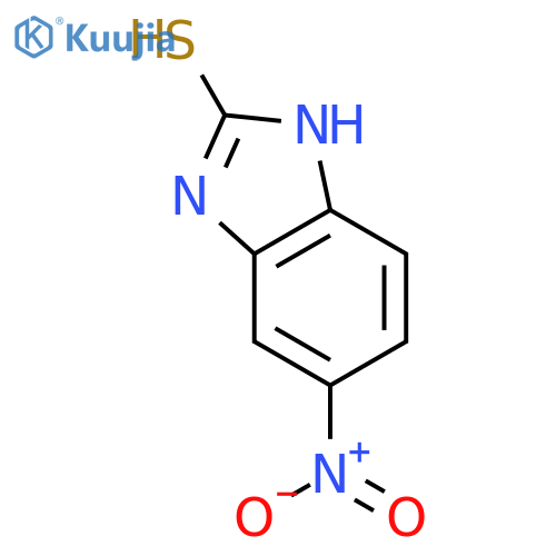 2-Mercapto-5-nitrobenzimidazole structure