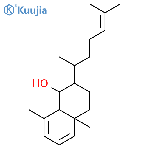 (1R,2S,4aS,8aR)-2-(1,5-dimethylhex-4-enyl)-4a,8-dimethyl-2,3,4,8a-tetrahydro-1H-naphthalen-1-ol structure
