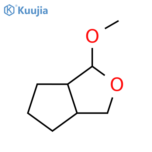 1H-Cyclopenta[c]furan, hexahydro-1-methoxy- structure