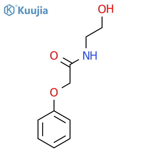 N-(2-Hydroxyethyl)phenoxyacetamide structure
