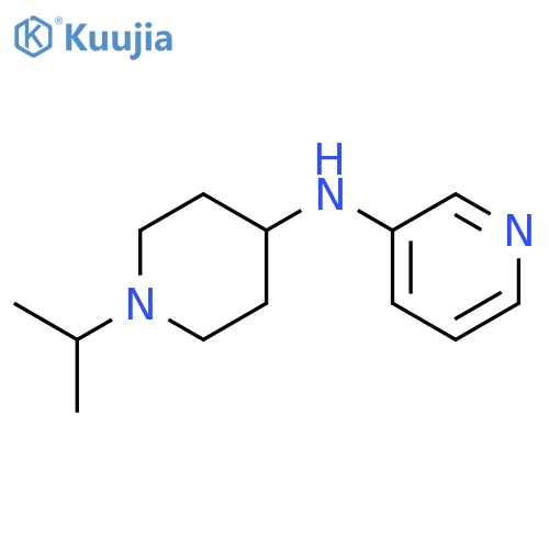 3-Pyridinamine, N-[1-(1-methylethyl)-4-piperidinyl]- structure