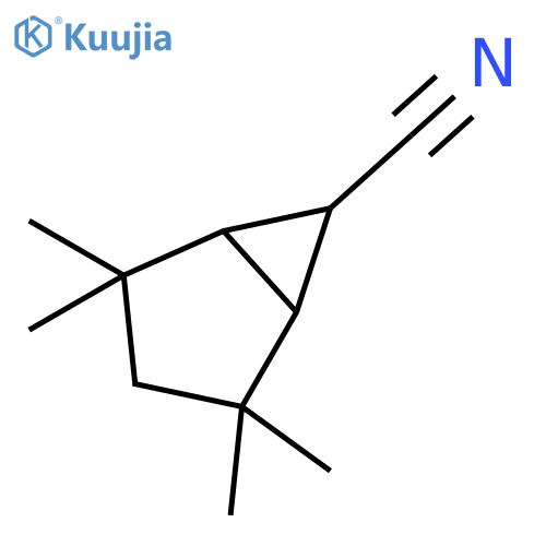 2,2,4,4-Tetramethylbicyclo[3.1.0]hexane-6-carbonitrile structure