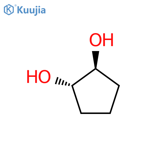 (1S,2S)-cyclopentane-1,2-diol structure