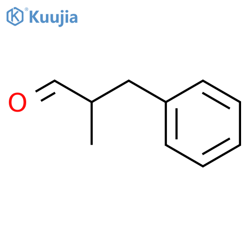 Benzenepropanal, α-methyl-, (αS)- structure