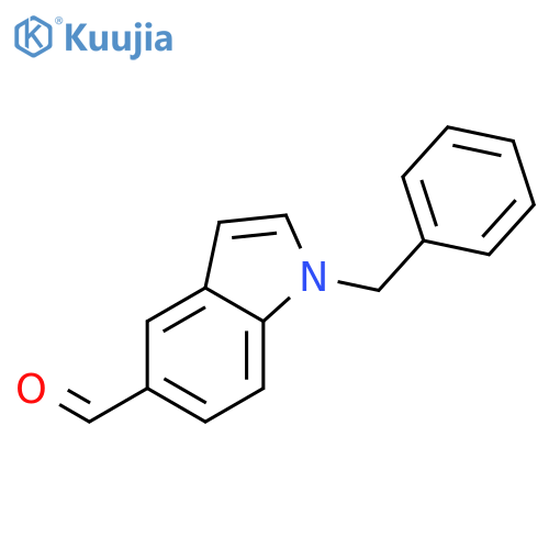 1-benzyl-1H-indole-5-carbaldehyde structure