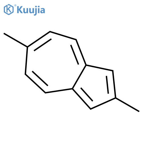 Azulene, 2,6-dimethyl- structure
