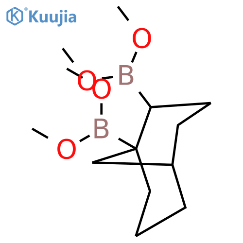 Tetramethyl bicyclo[3.3.1]nonane-1,2-diylbisboronate structure