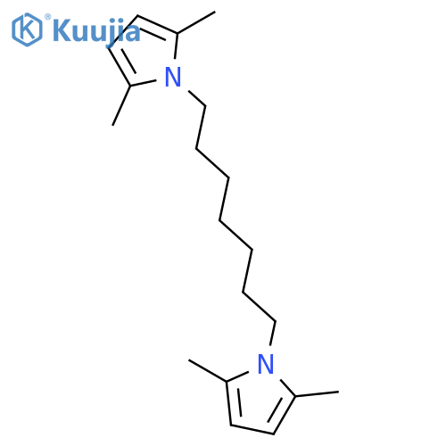 Pyrrole,1,1'-heptamethylenebis[2,5-dimethyl- (8CI) structure
