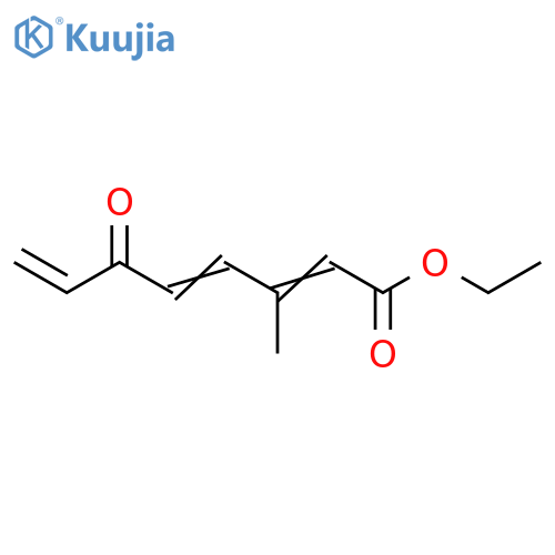 2,4,7-Octatrienoic acid, 3-methyl-6-oxo-, ethyl ester structure