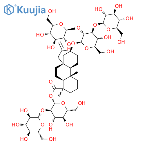 Rebaudioside D structure