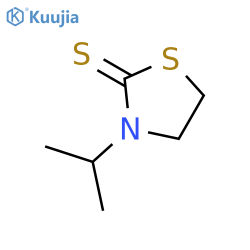 2-Thiazolidinethione,3-(1-methylethyl)- structure