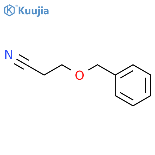 3-(Benzyloxy)propanenitrile structure