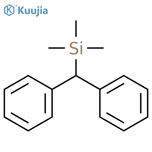 Benzhydryl(trimethyl)silane structure