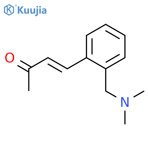 3-Buten-2-one, 4-[2-[(dimethylamino)methyl]phenyl]-, (E)- structure