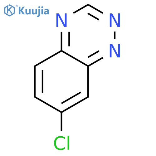 1,2,4-Benzotriazine, 7-chloro- structure