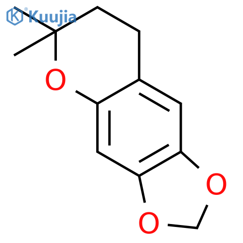 6H-1,3-Dioxolo[4,5-g][1]benzopyran, 7,8-dihydro-6,6-dimethyl- structure