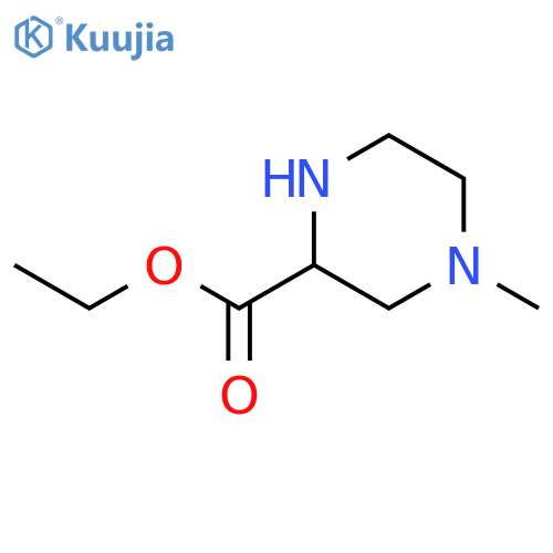 Ethyl 4-Methylpiperazine-2-carboxylate structure