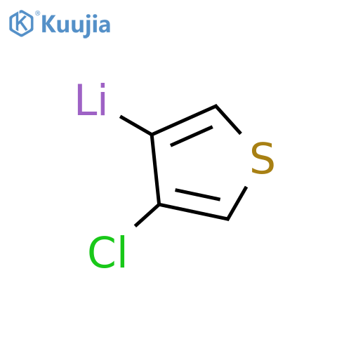 LITHIUM, (4-CHLORO-3-THIENYL)- structure