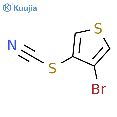 THIOCYANIC ACID, 4-BROMO-3-THIENYL ESTER structure