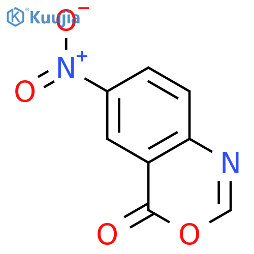 6-Nitro-4H-3,1-benzoxazin-4-one structure