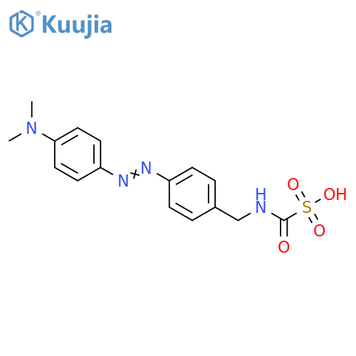 Methanesulfonic acid,[[[4-[[4-(dimethylamino)phenyl]azo]phenyl]methyl]amino]oxo- structure