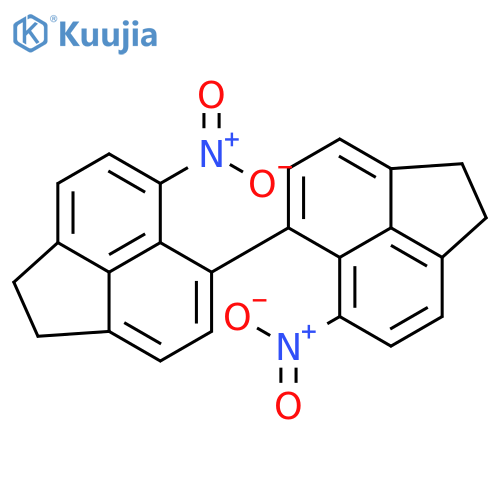 6,6'-Dinitro-1,1',2,2'-tetrahydro-5,5'-biacenaphthylene structure