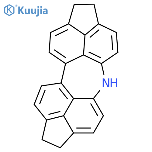 1H-DIACENAPHTH[5,6-BC:5',6'-EF]AZEPINE, 2,5,8,9-TETRAHYDRO- structure