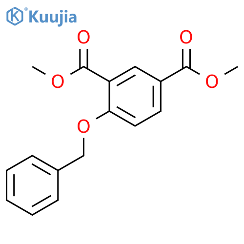 1,3-BENZENEDICARBOXYLIC ACID, 4-(PHENYLMETHOXY)-, DIMETHYL ESTER structure