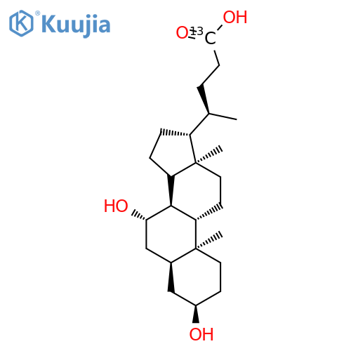 Ursodeoxycholic Acid-24-13C structure