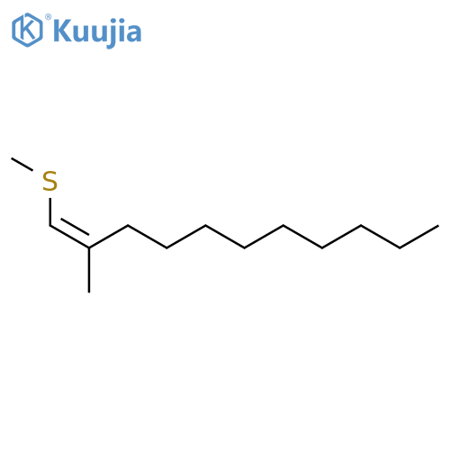 1-Undecene, 2-methyl-1-(methylthio)-, (Z)- structure