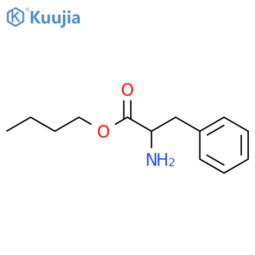 Butyl 2-amino-3-phenylpropanoate;hydrochloride structure