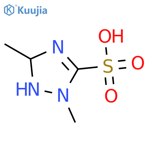 1H-1,2,4-TRIAZOLE-3-SULFONIC ACID, 2,5-DIHYDRO-2,5-DIMETHYL- structure