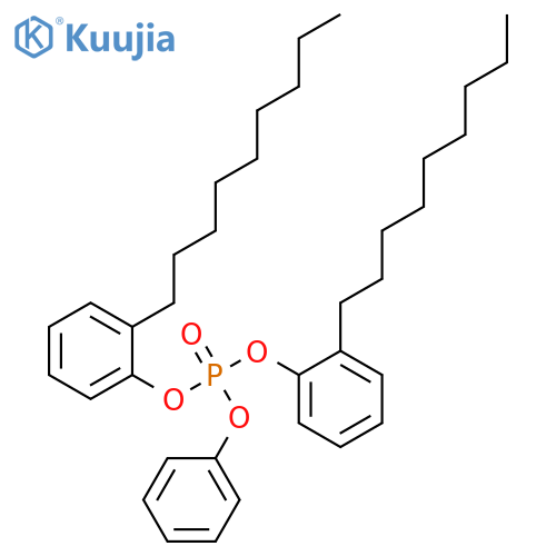 Phosphoric acid,bis(nonylphenyl) phenyl ester structure