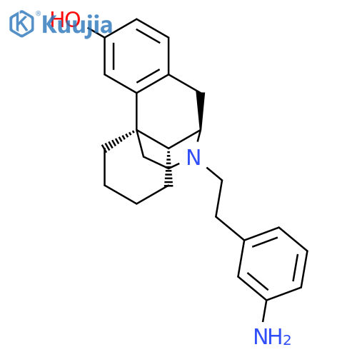 MORPHINAN-3-OL, 17-[2-(3-AMINOPHENYL)ETHYL]- structure