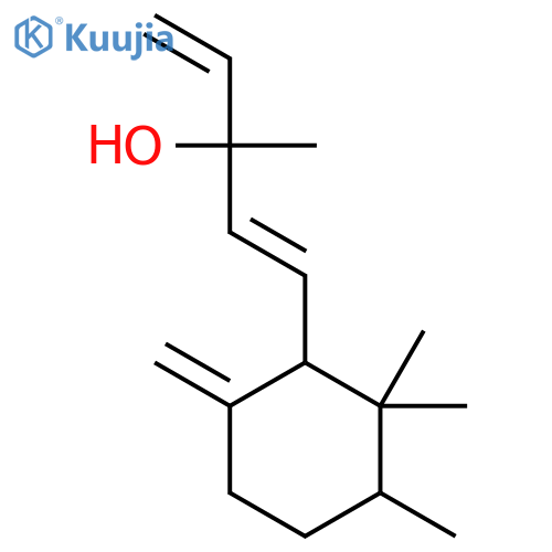 3-Methyl-1-(2,2,3-trimethyl-6-methylidenecyclohexyl)penta-1,4-dien-3-ol structure