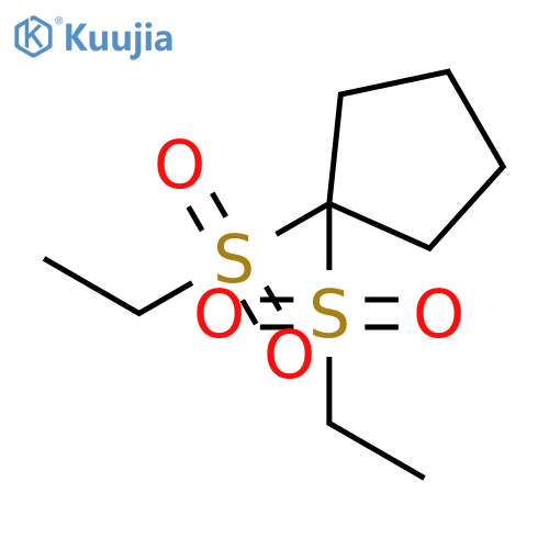 1,1-bis(ethylsulfonyl)cyclopentane structure
