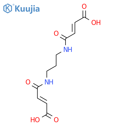 4-[3-(3-carboxyprop-2-enoylamino)propylamino]-4-oxobut-2-enoic Acid structure