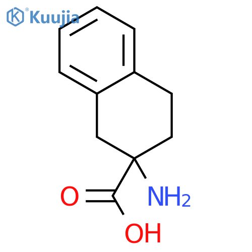 D,L-2-AMINOTETRALIN-2-CARBOXYLIC ACID structure