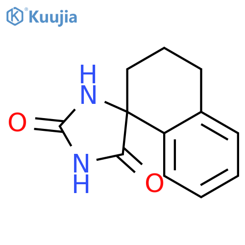 Spiro[2,3-dihydro-1h-naphthalene-4,5'-imidazolidine]-2',4'-dione structure