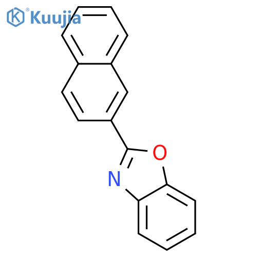 Benzoxazole, 2,2'-(1,4-naphthalenediyl)bis- structure