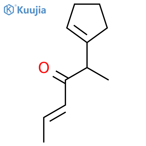4-HEXEN-3-ONE, 2-(1-CYCLOPENTEN-1-YL)- structure
