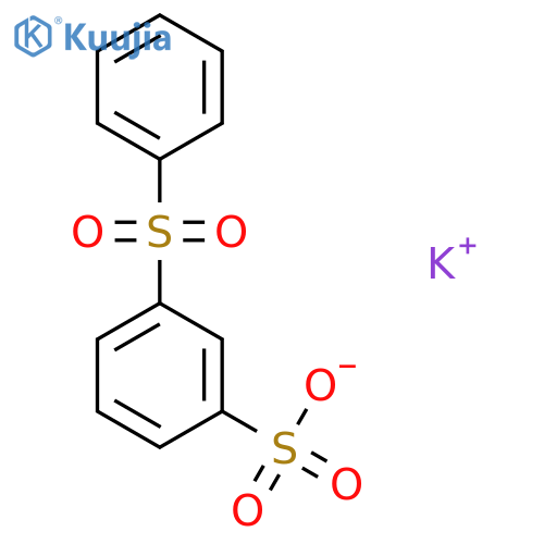 Potassium 3-(phenylsulfonyl)benzenesulfonate structure