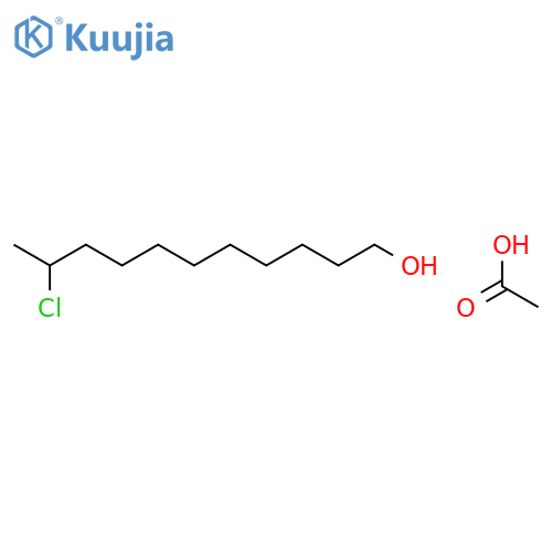 1-Undecanol, 10-chloro-, acetate structure