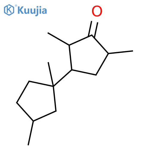 [1,1'-BICYCLOPENTYL]-3-ONE, 1',2,3',4-TETRAMETHYL- structure