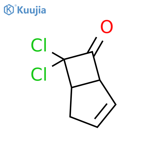 7,7-Dichlorobicyclo[3.2.0]hept-3-en-6-one structure