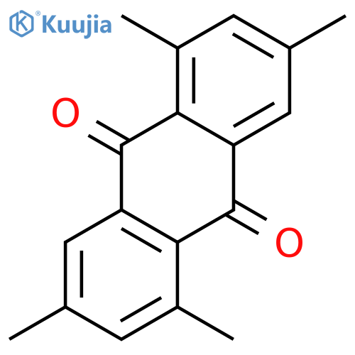 1,3,5,7-tetramethylanthracene-9,10-dione structure