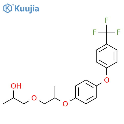 2-Propanol, 1-[2-[4-[4-(trifluoromethyl)phenoxy]phenoxy]propoxy]- structure