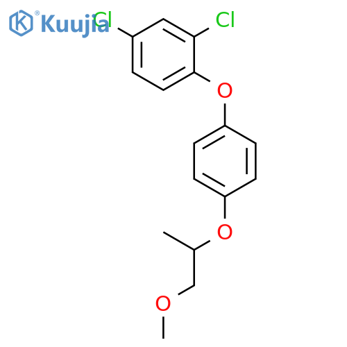 BENZENE, 2,4-DICHLORO-1-[4-(2-METHOXY-1-METHYLETHOXY)PHENOXY]- structure
