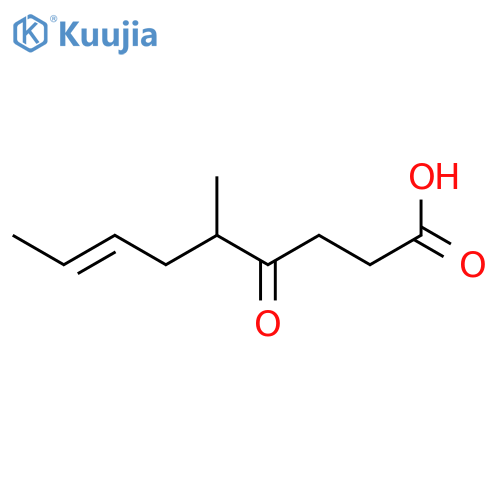 7-NONENOIC ACID, 5-METHYL-4-OXO-, (E)- structure