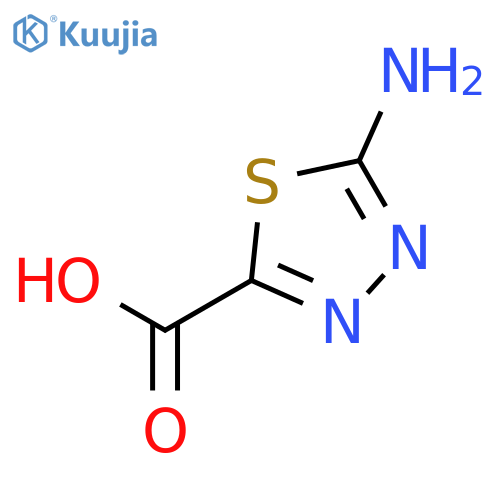 5-Amino-1,3,4-thiadiazole-2-carboxylic Acid structure